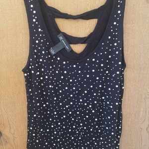 Very cute sparkly INC tank